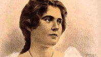 Poster for soprano Amy Castles, performing at the Melbourne Town Hall in 1902