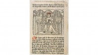 Leaf from Caxton’s 'The game and play of chess', 1483
