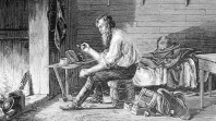 Wood engraving from the Illustrated Australian, 1874