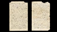 Two pages from the Jerilderie letter