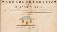 Measured drawing by Charles Frederick Leroux, 1839