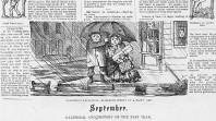 Calendar and history of the past year, 'Melbourne Punch' supplement, January 1856