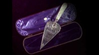 Silver trowel presented to Sir Redmond Barry