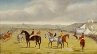 Toryboy, winner of the 1865 Melbourne Cup, by Samuel Salkeld Knights, 1865
