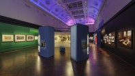 An exhibition in an elegant heritage space