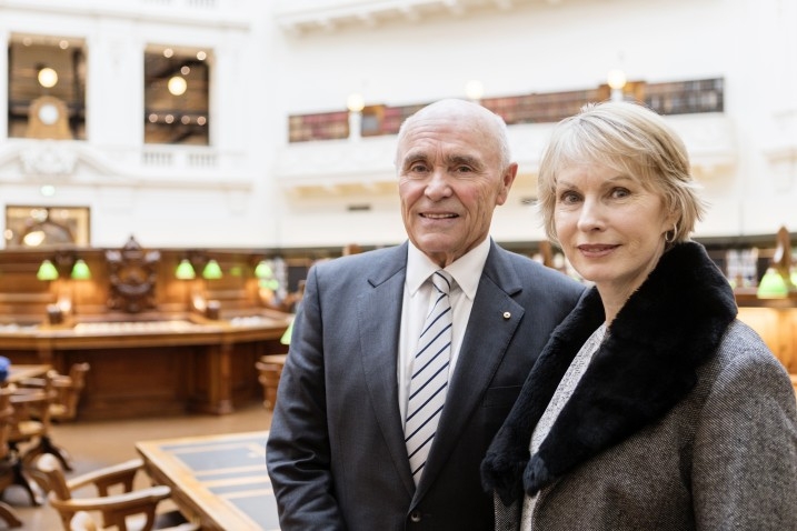 Paul Little and Jane Hansen. Image Teagan Glenane