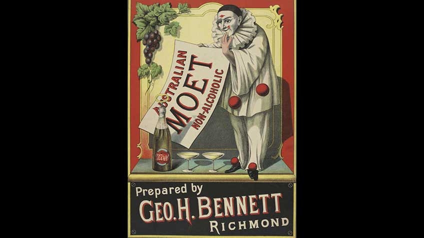Australian Moet non-alcoholic, 1880s
