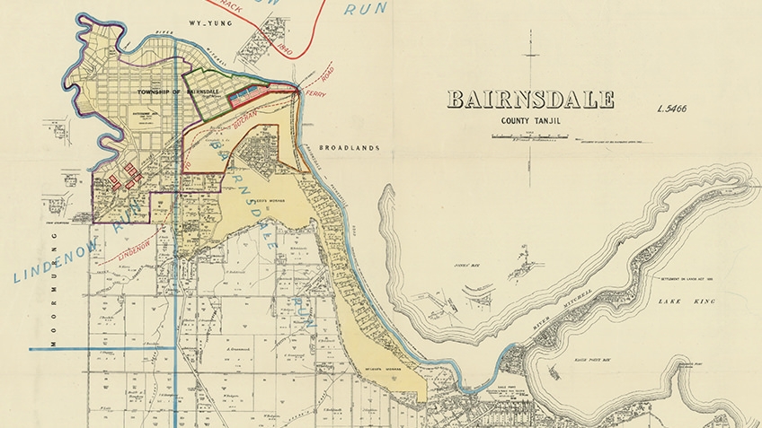 Parish plan of Bairnsdale