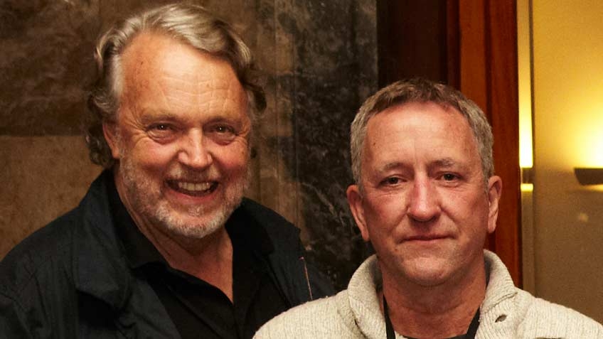 Portrait of Brenton Broadstock and Mike Brady