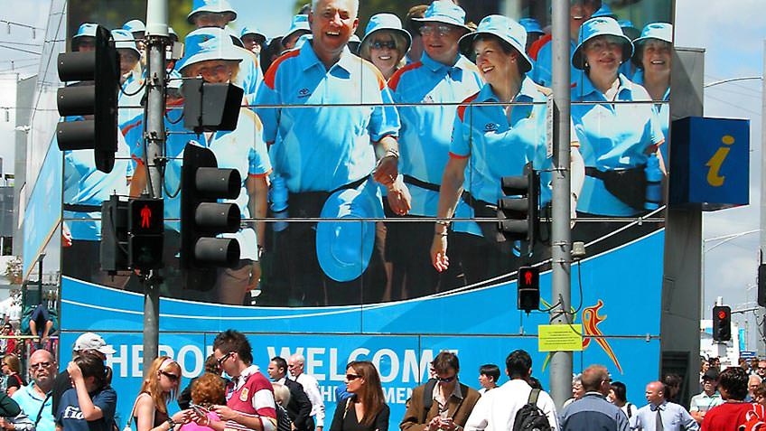 Melbourne during the 2006 games