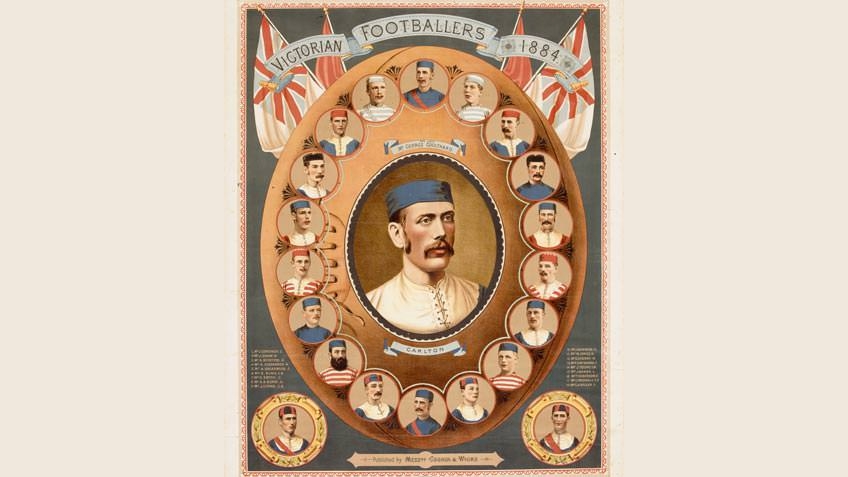 Victorian footballers, 1884