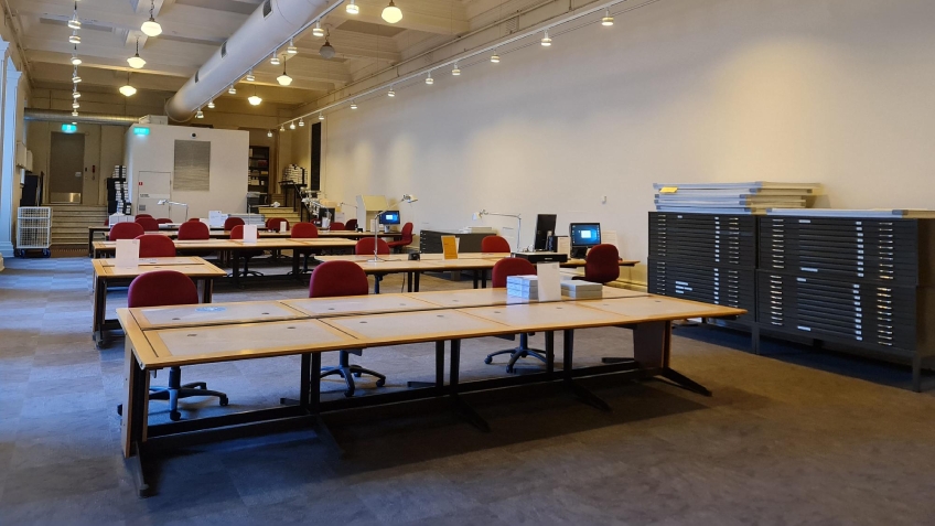 Heritage Collection Reading Room at State Library Victoria