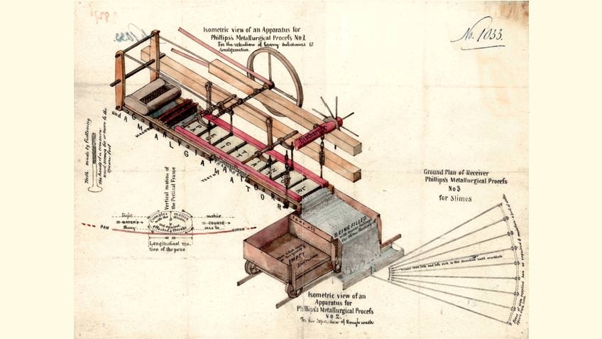 Victorian Patent Number 1033 of 1867, John Phillips' invention
