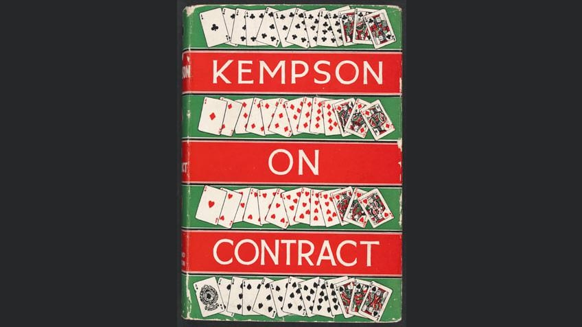 Kempson on contract, by Ewart Kempson, 1935