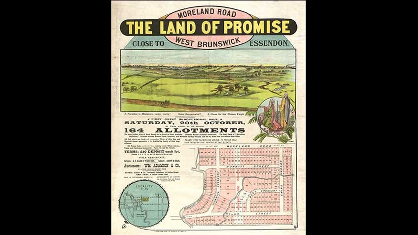 'The land of promise', Moreland Road, West Brunswick