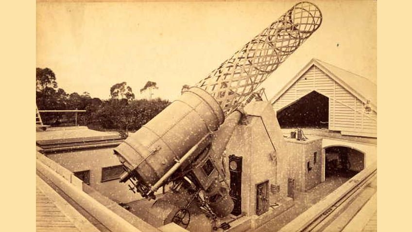 Great Melbourne telescope, c 1886