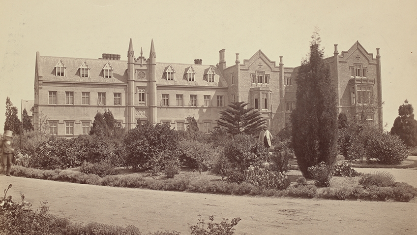 Melbourne Benevolent Asylum, North Melbourne, 1868