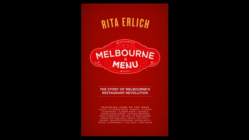 Cover of Melbourne by menu
