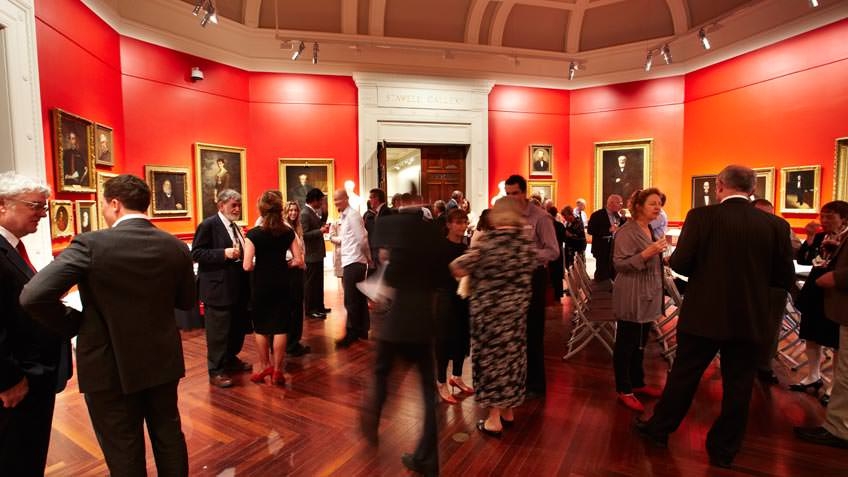 Event in the Red Rotunda, State Library Victoria