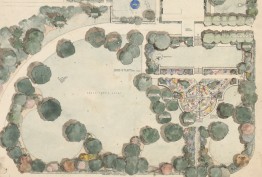 Edna Walling's garden plan for HJ Youngman Esq, Ardgarten, Grassdale, 1935