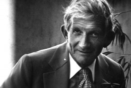 Black and white photo of Georges Mora