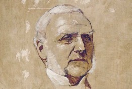 George Frederick Folingsby, Sir Redmond Barry, c 1880, oil on canvas, State Library of Victoria
