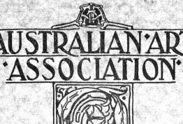 Australian Art Association catalogue, 1925
