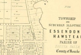 Essendon & Hawstead, in the parish of Doutta Galla