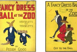 A fancy dress ball at the zoo, 1923