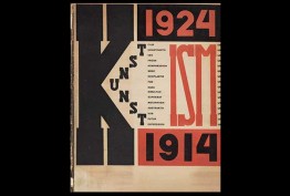 Die Kunstismen 1914–24, by El Lissitzky and Hans Arp