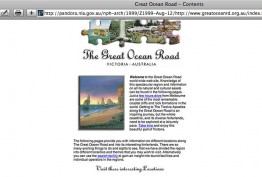 Pandora contains archived websites covering a broad range of subjects