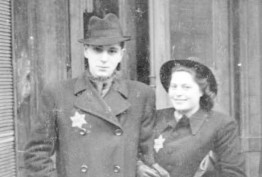 A wedding photo from Prague, 1942