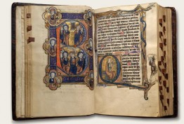 Double page of Psalter Hours