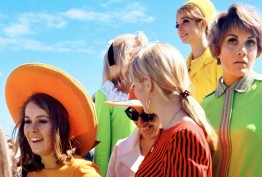 Rennie Ellis English models, Melbourne Cup 1967