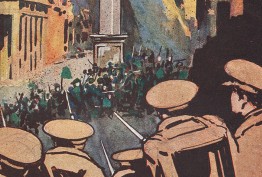 Cover illustration for Six days of the Irish Republic