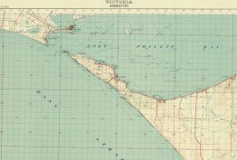 Topographic map of Sorrento, 1931