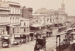 Swanston Street, 1872