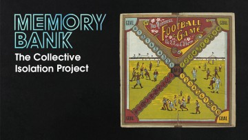 A board game cover shows players on a football field